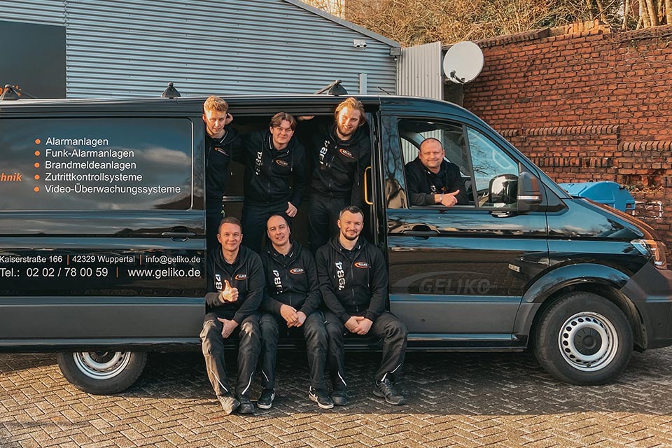 Das Team der Alarm- und Sicherheitstechnik GELIKO GmbH